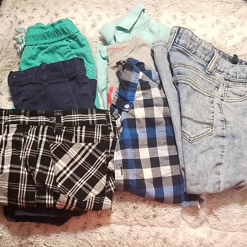OSHCOSH, US POLO, OLD NAVY,CAT&JACK,PLACE,BOYS 5/5T, GUC-EUC Bx 12